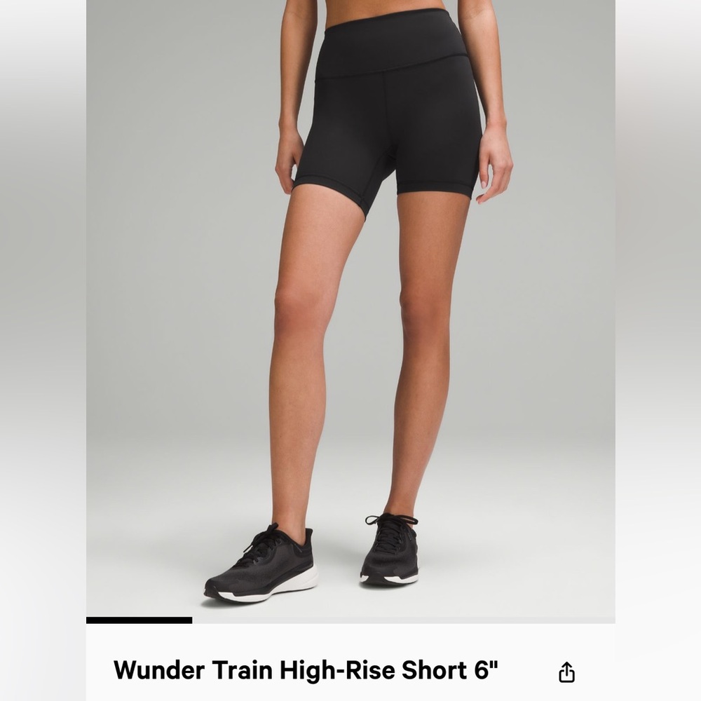 Lululemon Wunder Train shorts